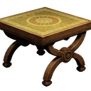 Icono del item "Estante de madera de olivo con mosaicos"