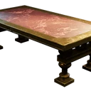Icono del item "Mesa de comedor de mármol rojo levantina"