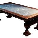 Icône de l'objet "Table de salle à manger en marbre lazulite"