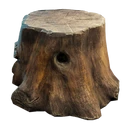 Icono del item "Mesa auxiliar de tocón de árbol"