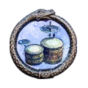 Icono del item "Tambor de músico (abalorio)"