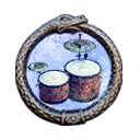 Icône de l'objet "Talisman de tambour de mélodiste"