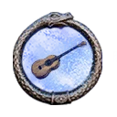 Icono del item "Guitarra de aprendiz (abalorio)"