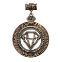 Symbol für Gegenstand "Juwelenschleifer-Anhänger (Orichalcum)"