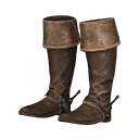 Icono del item "Réplica de botas de cuero brutas"
