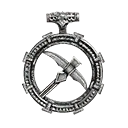 Symbol für Gegenstand "Grubenarbeiter-Anhänger (Sternenmetall)"
