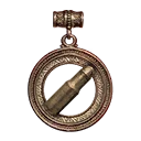 Symbol für Gegenstand "Musketenanhänger (Orichalcum)"