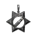 Icono del item "Amuleto de mosquete de metal estelar reforzado"