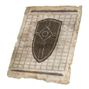 Icon for item "Rushing Kite Shield Pattern"