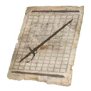 Icon for item "Rushing Rapier Pattern"