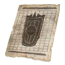 Icon for item "Rushing Tower Shield Pattern"