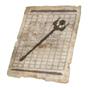 Icon for item "Pattern: Graverobber's Life Staff"