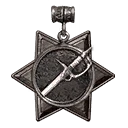 Icono del item "Amuleto de estoque de acero reforzado"