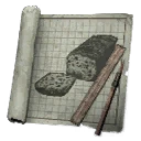 Icono del item "Receta: Pasteles de lomo de lobo"