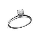 Symbol für Gegenstand "Ursprünglich Beschädigter Diamant-Ring"