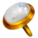 Ikona dla przedmiotu "(połysk) Pierścień z kamieniem księżycowym"