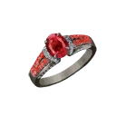 Symbol für Gegenstand "Feuerfest Beschädigter Rubin-Ring"