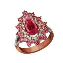 Symbol für Gegenstand "Feuerfest Makelloser Rubin-Ring"