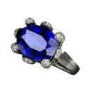 图标用于 "Empowered Flawed Sapphire Ring"