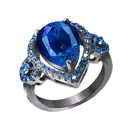 Symbol für Gegenstand "Ermächtigt Brillanter Saphir-Ring"