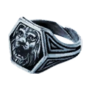 Icon for item "Platinum Soldier Ring of the Barbarian"