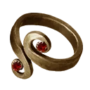 Ikona dla przedmiotu "Złoty pierścień barbarzyńcy żołnierza"