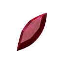 Ikona dla przedmiotu "Szlifowany rubin ze skazą"