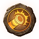 Icon for item "Brutal Heartrune of Cannon Blast"