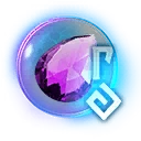 Icono del item "Cristal rúnico de amatista electrificada"