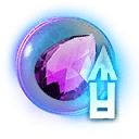 Icono del item "Cristal rúnico de amatista de castigo"