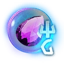 Icono del item "Cristal rúnico de amatista energizante"