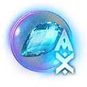 Icon for item "Runeglass of Arboreal Aquamarine"