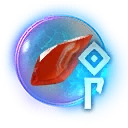 Icon for item "Runeglass of Ignited Carnelian"