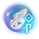 Icono del item "Cristal rúnico de diamante ardiente"