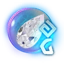 Icono del item "Cristal rúnico de diamante de extracción"