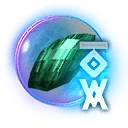 Icon for item "Runeglass of Empowered Malachite"