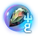 Symbol für Gegenstand "Runenglas des frostigen Opals"