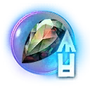 Symbol für Gegenstand "Runenglas des bestrafenden Opals"