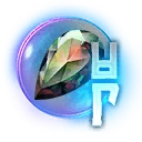 Symbol für Gegenstand "Runenglas des scharfsichtigen Opals"