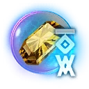 Icon for item "Runeglass of Empowered Topaz"