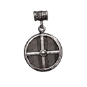 Icono del item "Amuleto de escudo de acero"