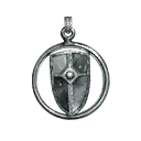 Icono del elemento "Amuleto de escudo de metal estelar"