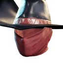 Icono del item "Sombrero de tres picos del ala escarlata"