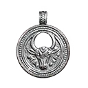 Icono del elemento "Amuleto de peletero de metal estelar"