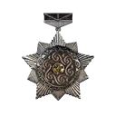 Icono del item "Medalla de batalla de metal estelar"