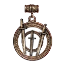 Icono del elemento "Amuleto de espada de oricalco"