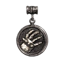 Icono del item "Amuleto de manopla de vacío de acero"