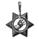 Icono del elemento "Amuleto de manoplas de vacío de metal estelar reforzado"
