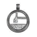 Symbol für Gegenstand "Waffenschmiedanhänger (Sternenmetall)"