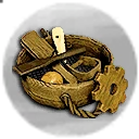 Icon for item "Suministros de construcción de fuerte"